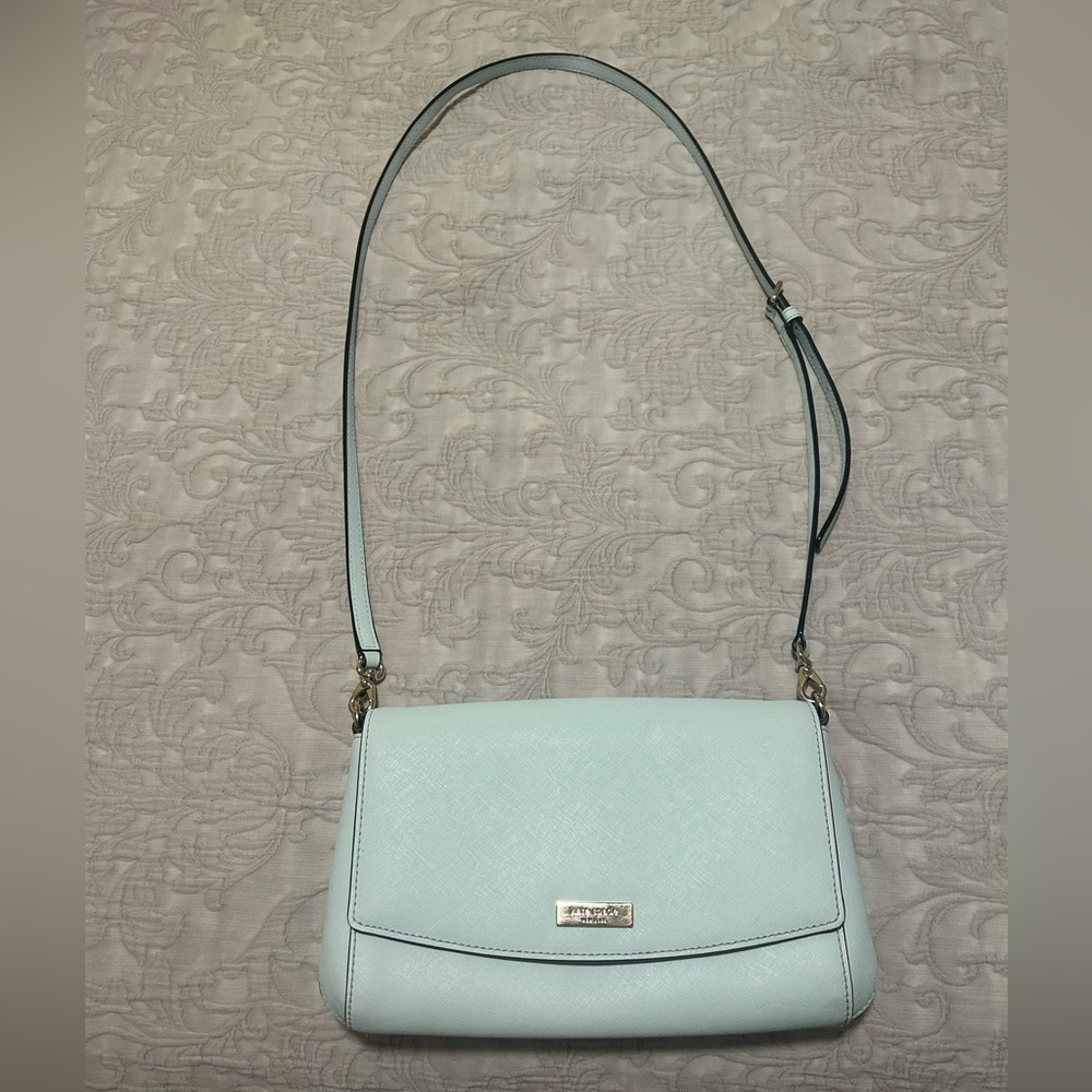 kate spade light blue crossbody bag